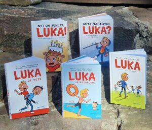 Kirjallisuutta nuorille hauskasti ja selkokielellä – Luka-sarjasta viides osa